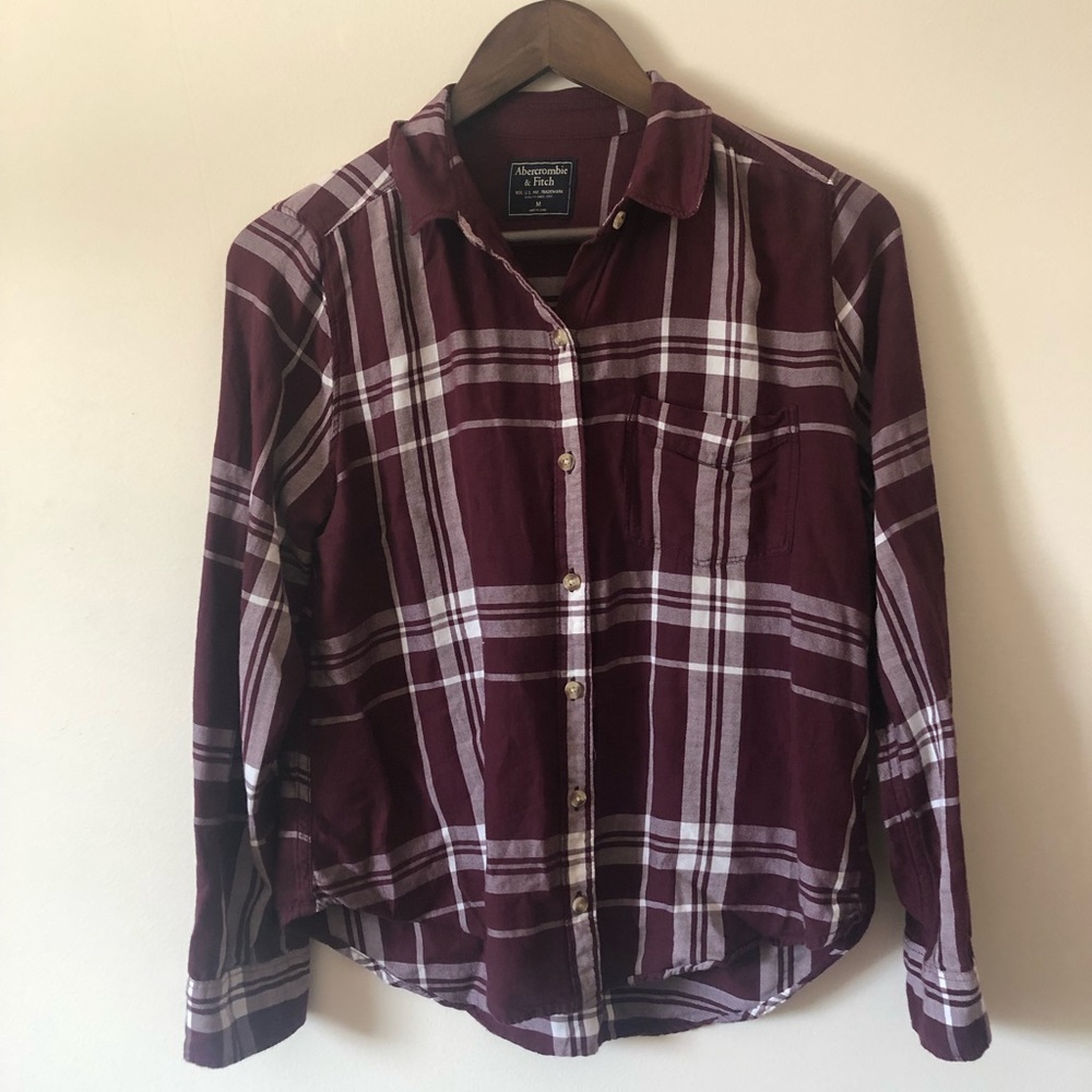 Abercrombie and Fitch flannel